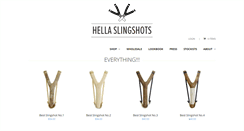 Desktop Screenshot of hellaslingshots.com